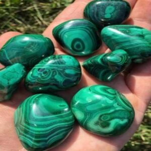 Green Lines Precious Stone