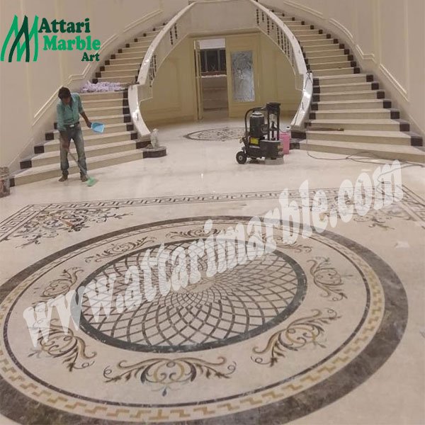 marble flooring work