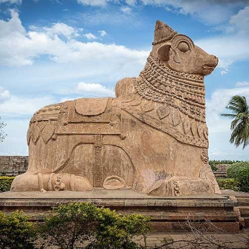 Nandi Bull - Stone Carved